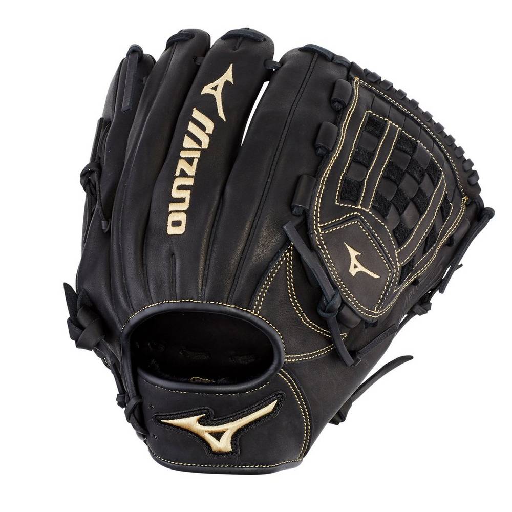 Mizuno Men's MVP Prime Pitcher/Outfield Baseball Glove 12" Black (312705-NCS)